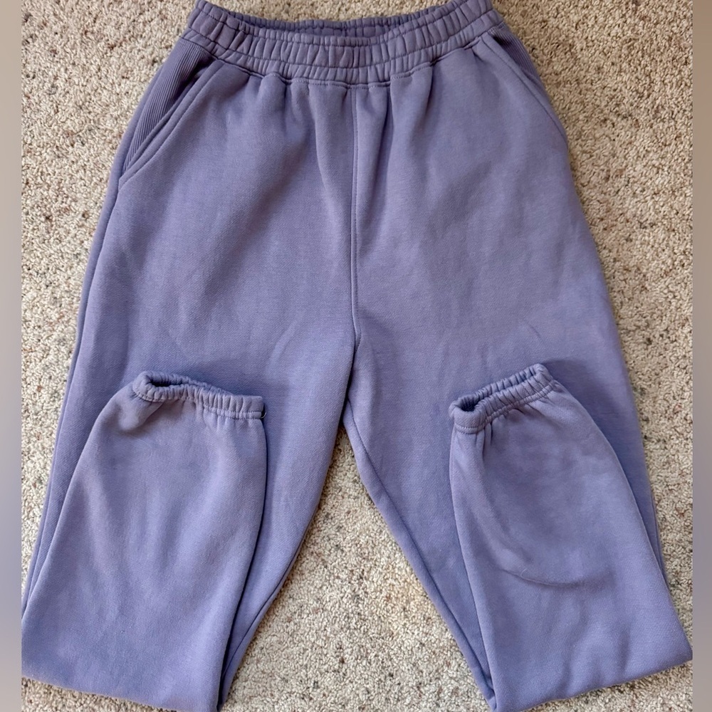 Missguided Gray Fleece Joggers - Picture 1 of 7